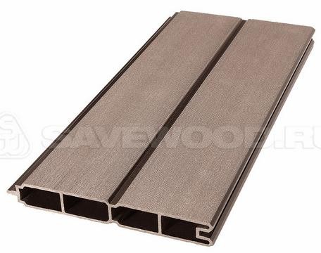 Заборный профиль из ДПК Savewood SW Agger матовый терракот купить в Архангельске
