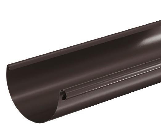 Водосток Aquasistem, система 150/100 - Водосточный желоб 3.00м RR 32 Тёмно Коричневый купить в Архангельске
