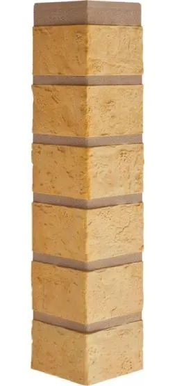 Наружный угол кирпич (желтый), 0,47 х 0,1м купить в Архангельске