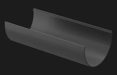 Желоб водосточный Docke Premium ПВХ - Графит