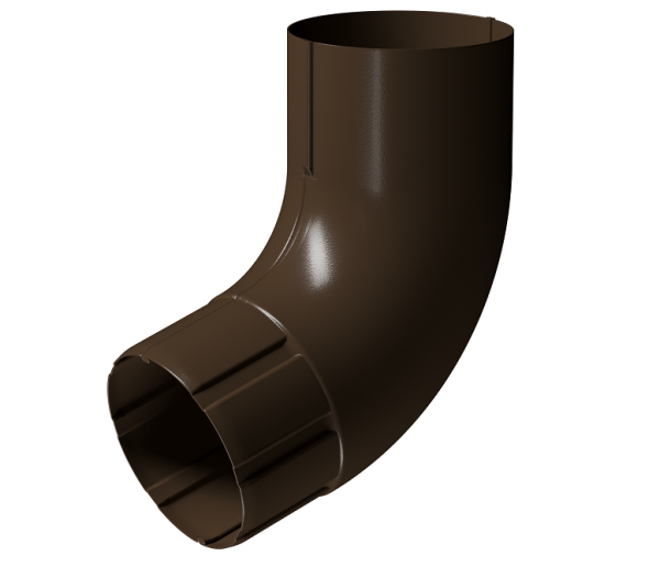 Колено 72° D90 Döcke STAL PREMIUM Каштан, (RAL 8017) купить в Архангельске