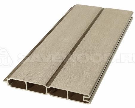 Заборный профиль из ДПК Savewood SW Agger матовый тик купить в Архангельске