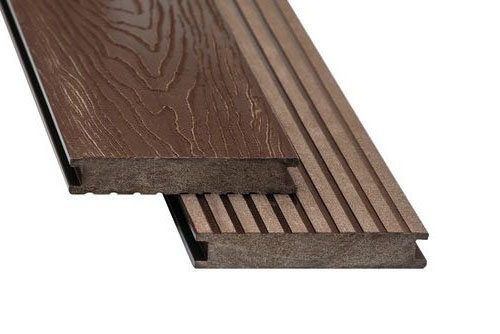 Террасная доска из ДПК ECODECKING Premium Коричневый купить в Архангельске