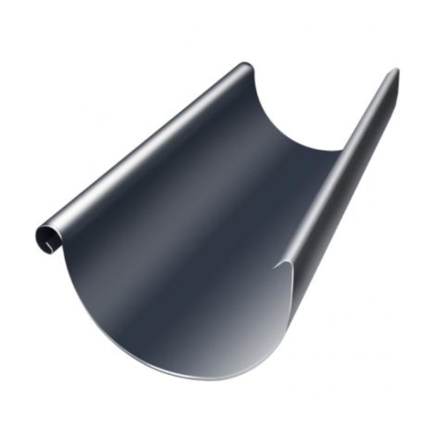 Водосток Grand Line 125x90 – Желоб 3м RAL 7024 купить в Архангельске