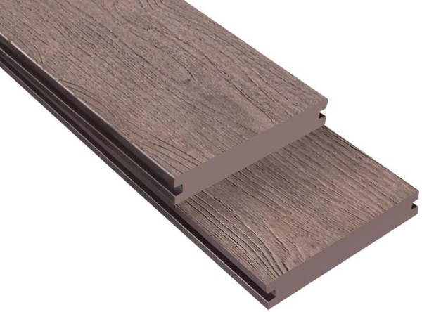 Террасная доска ДПК Outdoor 3D полнотелая NEVADA/CALIFORNIA BROWN коричневая микс купить в Архангельске