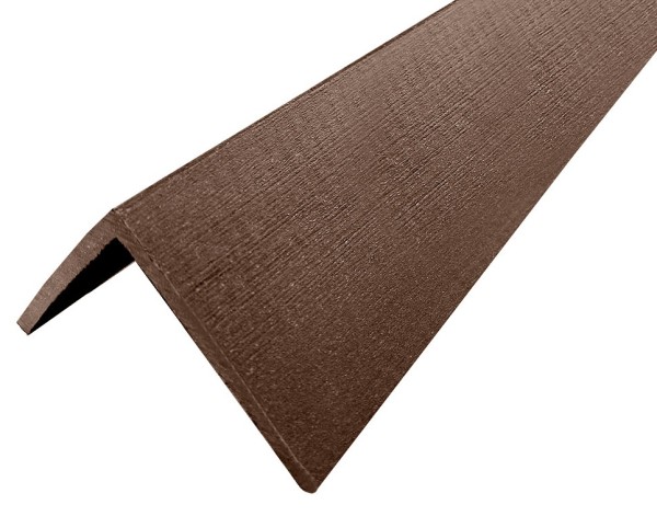 Уголок ДПК для сайдинга 70x70x3000мм Коричневый купить в Архангельске