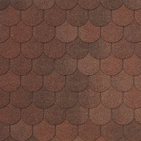 Гибкая черепица Tegola ASSISI terracotta 420 купить в Архангельске