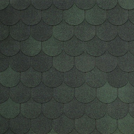 Гибкая черепица Tegola ASSISI verde 473 купить в Архангельске