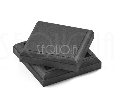 Комплект крышка/юбка для столба SEQUOIA GRAY купить в Архангельске
