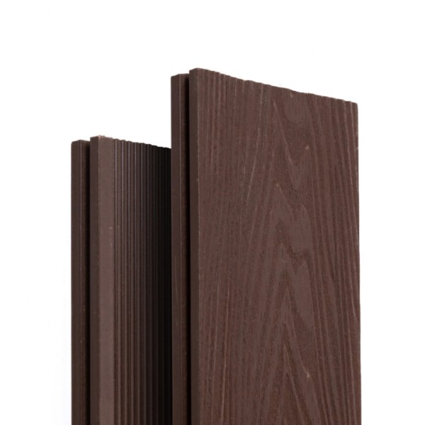 Террасная доска Ecodecking Экстра 3D полнотелая Венге купить в Архангельске
