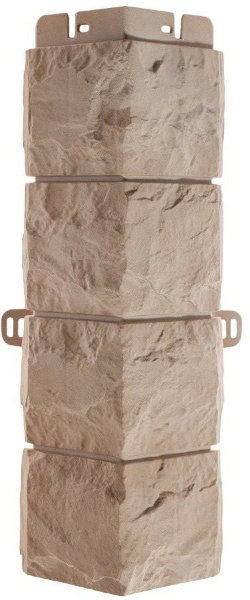 Фасадная панель Наружный угол фагот (талдомский), 0,45 х 0,13м (н) купить в Архангельске
