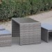Диван-Трансформер AFINA плетеный из иск. ротанга S330G-W78 Grey купить в Архангельске