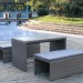 Диван-Трансформер AFINA плетеный из иск. ротанга S330G-W78 Grey купить в Архангельске