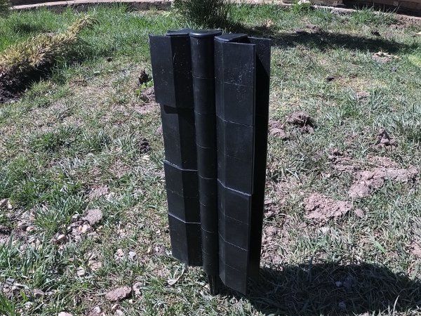 Угловой элемент поворотный, пластиковый от 60° до 300° для доски 300х30 мм из ДПК чёрный Holzhof купить в Архангельске