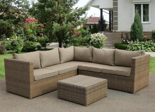 Комплект мебели AFINA плетеной из иск. ротанга YR825B Beige купить в Архангельске