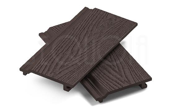 Доска фасадная ДПК 3D SEQUOIA Evolution WOOD BROWN купить в Архангельске
