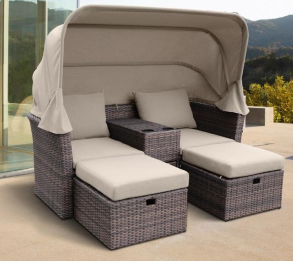 Комплект мебели AFINA плетеной из иск. ротанга AFM-330B Brown купить в Архангельске