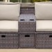 Комплект мебели AFINA плетеной из иск. ротанга AFM-330B Brown купить в Архангельске