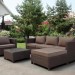 Комплект мебели AFINA плетеной из иск. ротанга YR821A Brown/Beige купить в Архангельске