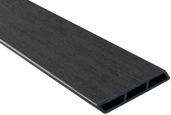 Доска Ромбус 3D ДПК Outdoor STORM BLACK черная купить в Архангельске