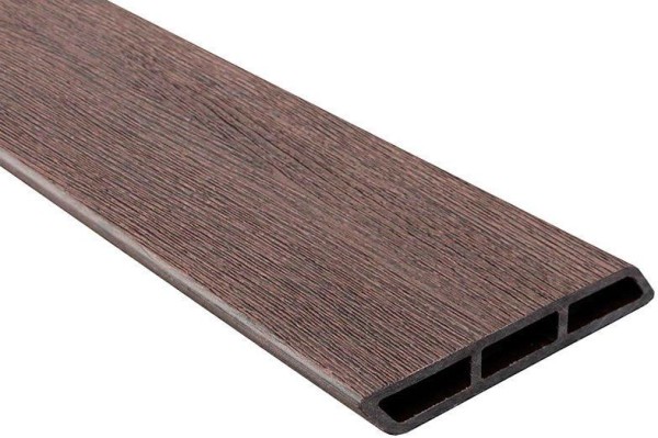 Доска Ромбус 3D ДПК Outdoor STORM BROWN коричневая микс купить в Архангельске