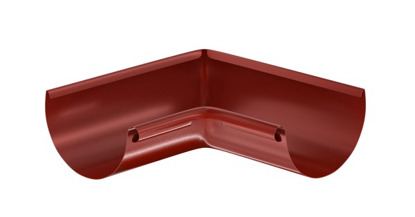 Водосток Aquasistem, система 125x90 - Угол желоба, внутренний 90° RR 29 Бургундский купить в Архангельске