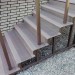 Ступень ДПК Outdoor Havana/Вельвет полнотелая серая  микс купить в Архангельске