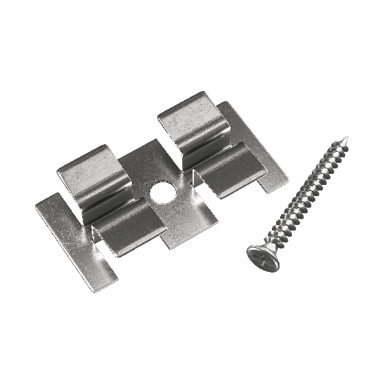 Клипса с саморезом, Grinder шовный монтаж 5 mm купить в Архангельске