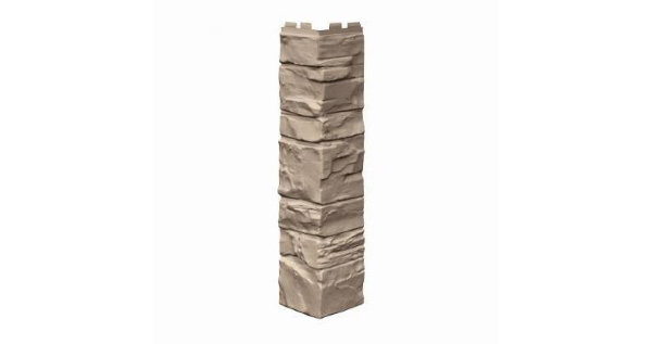 Угол наружный VOX Solid Stone Lazio камень светлая глина купить в Архангельске