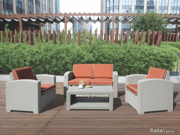 Уличные диваны и кресла коллекции Rattan Premium 4 купить в Архангельске