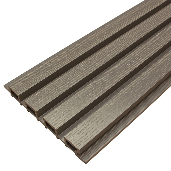 Фасадная доска из ДПК Faynag Wood Рейка Графит купить в Архангельске
