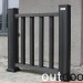 Ограждение из ДПК Outdoor Классик 3D STORM чёрный купить в Архангельске