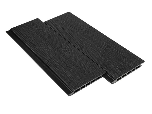Фасадная панель из ДПК Deckart Vista 3D с текстурой дерева Графит купить в Архангельске