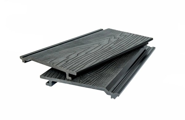 Фасадная доска 3D WOOD BRUSHING, чёрный купить в Архангельске