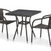Комплект плетеной мебели AFINA из иск. ротанга T282BNT/Y137C-W53 Brown 2Pcs купить в Архангельске