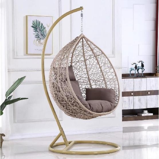 Кресло Подвесное из искусственного ротанга AFM-169A-LB Beige купить в Архангельске