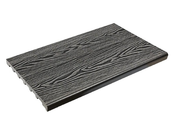Ступень полнотелая из ДПК Deckart Step 3D Графит купить в Архангельске