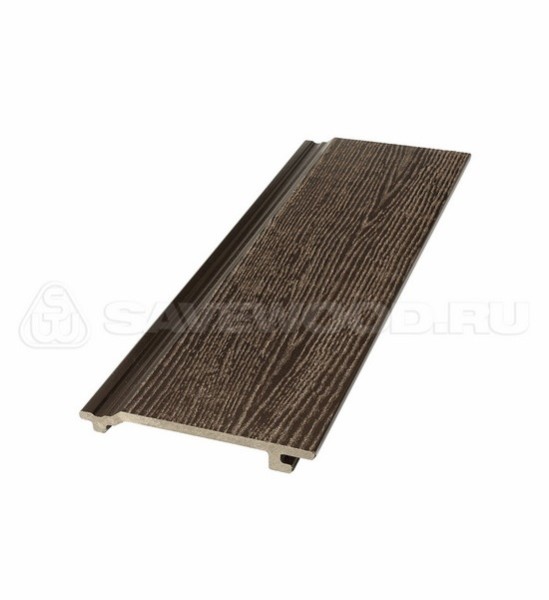 Сайдинг из дпк savewood sw-sorbus радиальный распил темно-коричневый купить в Архангельске