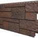 Фасадная панель VOX Sandstone (Сандстоун) темно коричневый купить в Архангельске