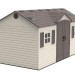 Сарай пластиковый LifeTime 15x8 DD купить в Архангельске