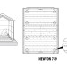Сарай пластиковый Newton 759 купить в Архангельске