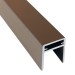 П-профиль Алюминиевый EasyDecking 35x25 Венге купить в Архангельске