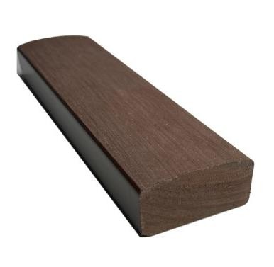 Лавочный брус Ecodecking Некст полнотелый брашированный 70х35 шоколад купить в Архангельске