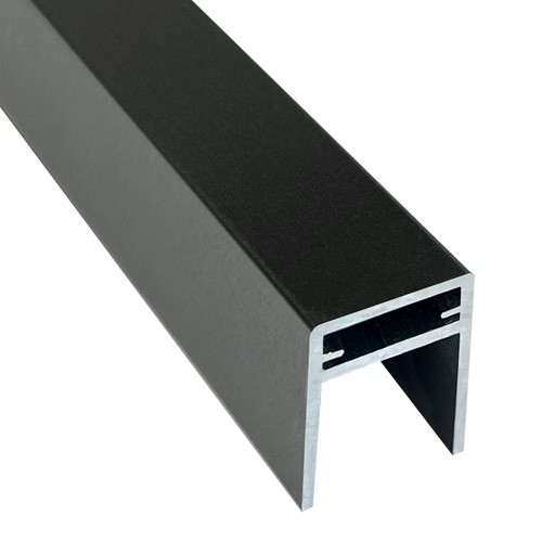 П-профиль Алюминиевый EasyDecking 35x25 Черное дерево купить в Архангельске
