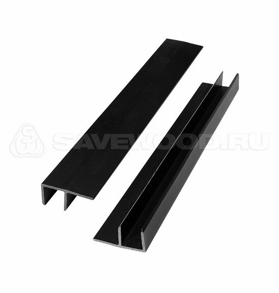 F-профиль ДПК Savewood – Чёрный купить в Архангельске