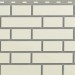 Фасадная панель Альта-Профиль, Кирпич Клинкерный, Белый купить в Архангельске