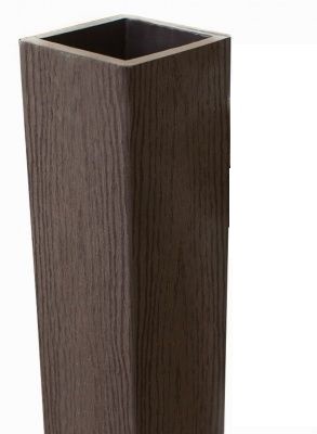 Столб опорный Woodvex Co-Extrusion Венге купить в Архангельске