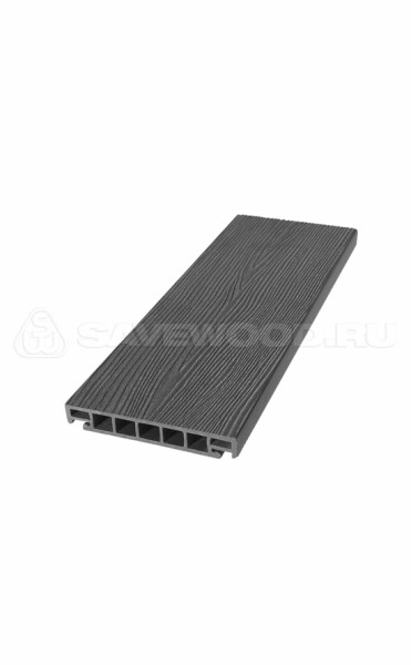 Террасная доска из ДПК SW Salix (S) (R) графит купить в Архангельске