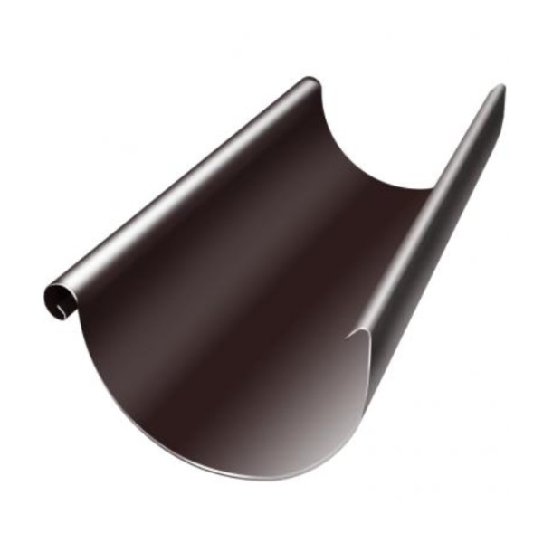 Водосток Grand Line 125x90 – Желоб 3м RAL 8017 купить в Архангельске