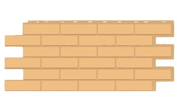 Фасадная панель T-Siding Кирпич Модерн Эко Крем купить в Архангельске
